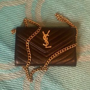 YSL black crossbody bag